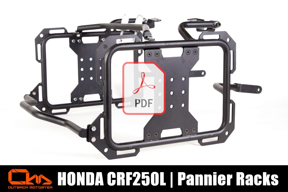 Honda CRF2500L Pannier Racks