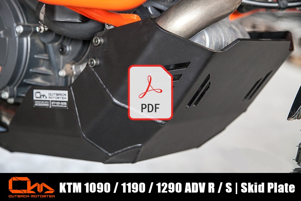 KTM 1090 / 1190 / 1290 Adventure R / S Skid Plate Installation