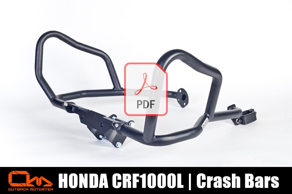 Honda CRF1000L Crash Bars PDF Installation