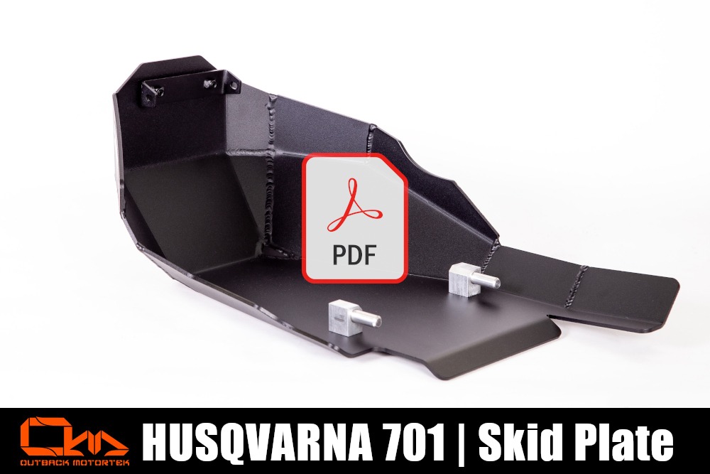 Husqvarna 701 Skid Plate PDF Installation