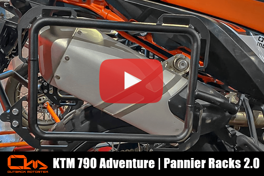 KTM 790 Pannier Racks 2.0 Installation