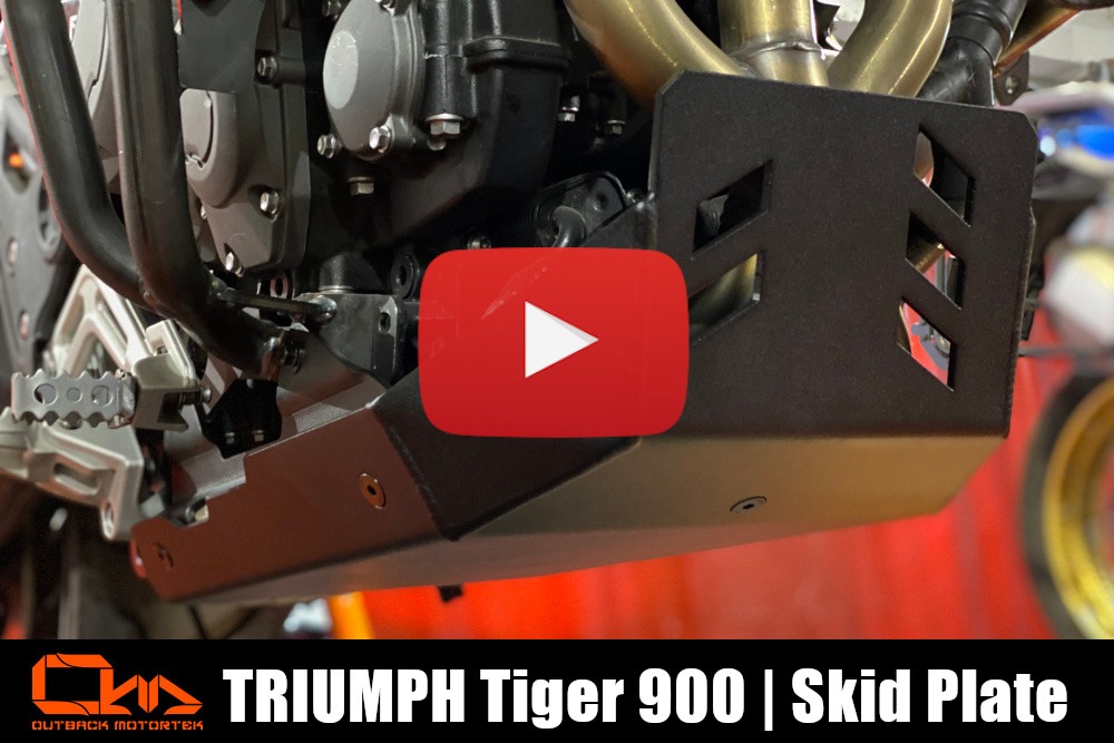 Triumph Tiger 900 Skid Plate Installation