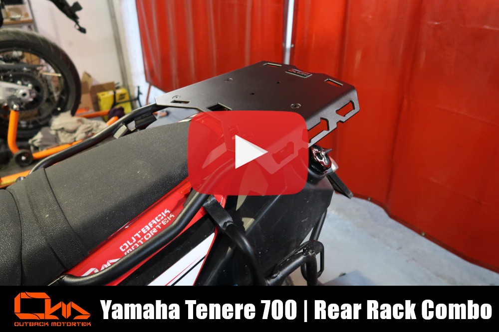Yamaha Tenere 700 Rear Rack Combo Installation