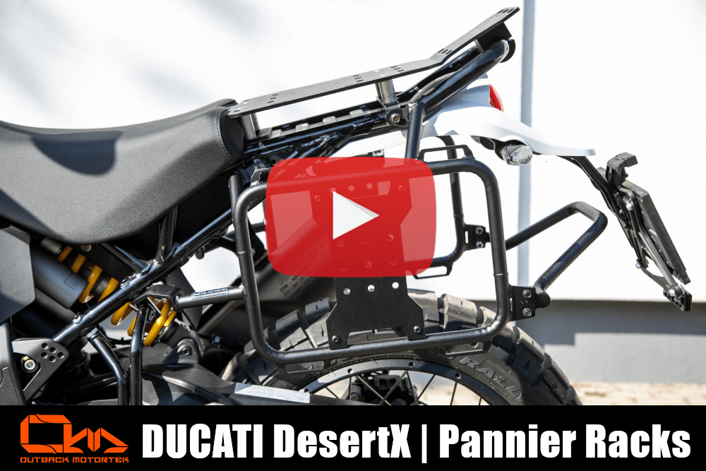DesertX Pannier Racks Installation 